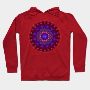 Mandala Magic - Daily Focus 4.9.2015 Hearts of Love Hoodie